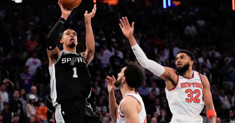 Los Spurs sorprendieron a los Knicks en Nueva York y recuperaron terreno en las Finales de la NBA