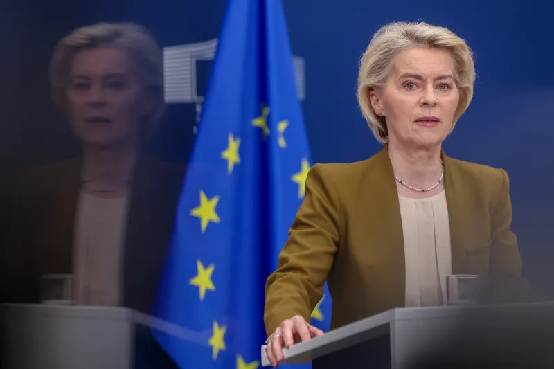 Von der Leyen anuncia el "inicio formal de las negociaciones" de adhesión de Ucrania y Moldavia para los "próximos días"