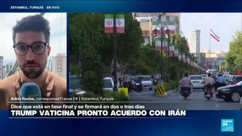 Irán pone en duda negociaciones con Estados Unidos; Trump asegura que pronto llegarán a un acuerdo