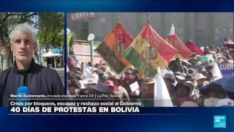 Tras 40 días de protestas en Bolivia, Rodrigo Paz promulga ley de estados de excepción