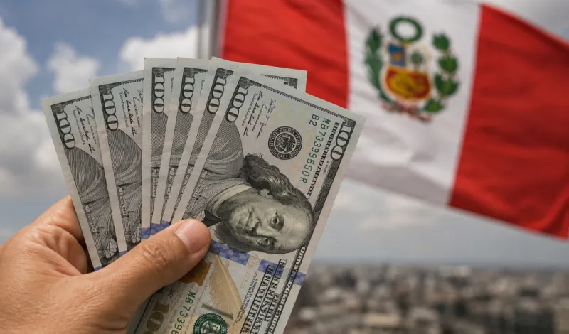 Dólar registra retroceso en Perú mientras el sol gana terreno en el mercado cambiario