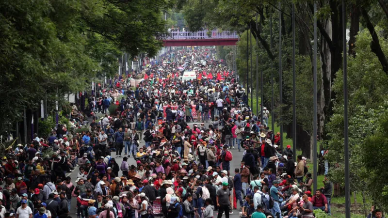 Mundial 2026: a dos días del partido inaugural, manifestantes bloquean el acceso al estadio Azteca