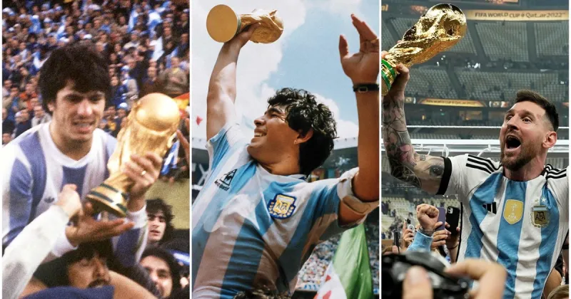Argentina 78, México 86 y Qatar 22: cómo fue el último día de espera de las tres selecciones campeonas del mundo