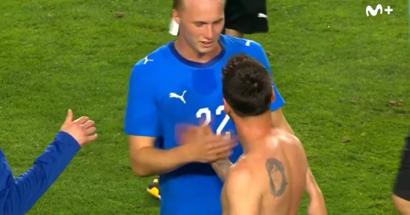 Messi habló del inesperado momento que vivió con un futbolista de Islandia: "¿Te acordás quién soy?"