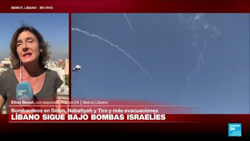 Israel mata al menos 12 personas en ataques contra el sur de Líbano