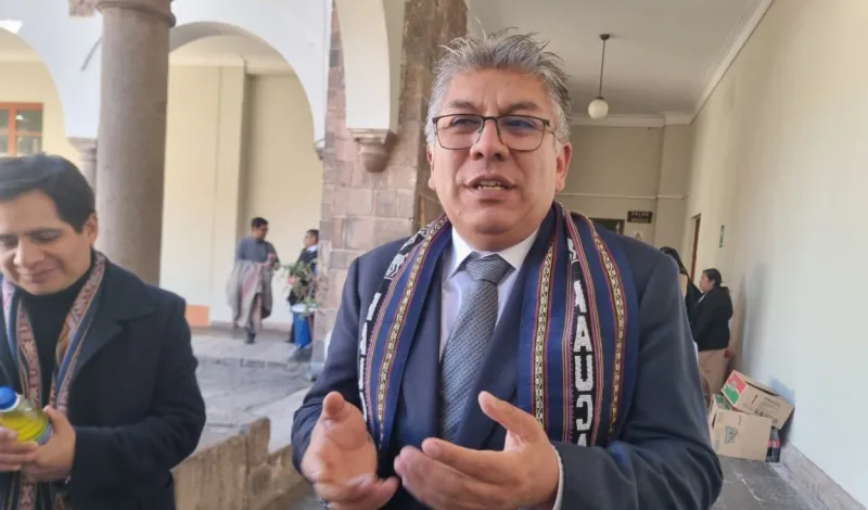 Gobernador del Cusco cuestiona legitimidad electoral y exige reconciliación nacional urgente