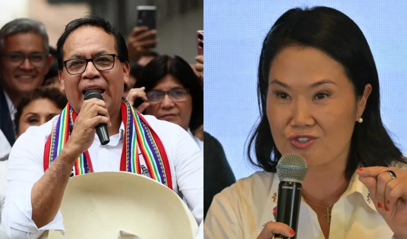 Hay 336 mil 60 votos en actas observadas en Perú y el exterior que se reparten entre Sánchez y Fujimori