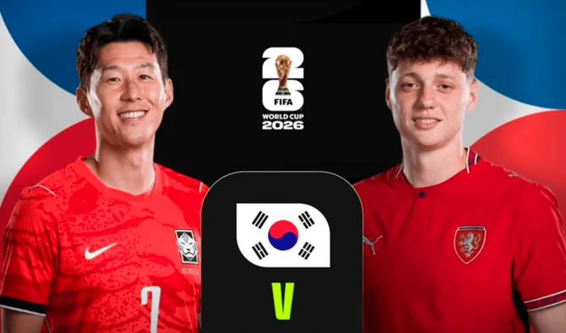 Corea del Sur vs República Checa: a qué hora y dónde ver el partido por el grupo A del Mundial 2026