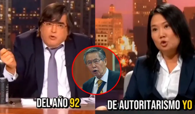 Viralizan video donde Keiko Fujimori no reconoce a su padre como un dictador y enfurece con Jaime Bayly: "¡No lo voy a aceptar!"