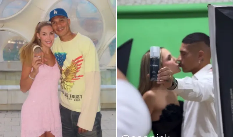 Paolo Guerrero y Ana Paula Consorte reaparecen juntos y protagonizan romántico beso tras rumores de reconciliación
