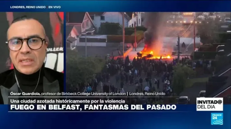 ¿Qué papel juega la extrema derecha en las violentas protestas antimigrantes de Irlanda del Norte?