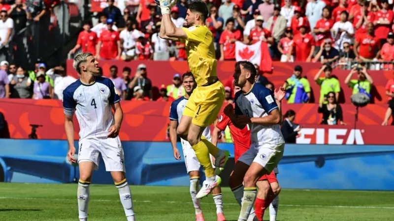 Canadá sufre pero logra un empate 1-1 con Bosnia y Herzegovina en su debut como anfitrión de un Mundial