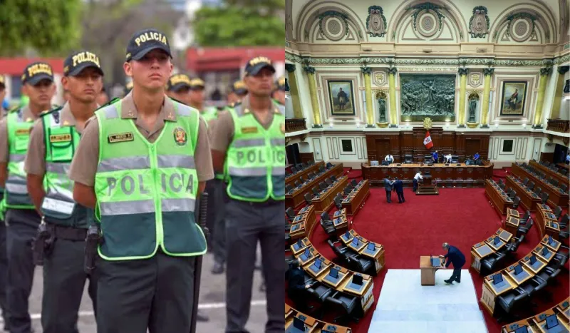 Congreso aprueba ley que evita que policias y miltares sean procesados por la justicia ordinaria