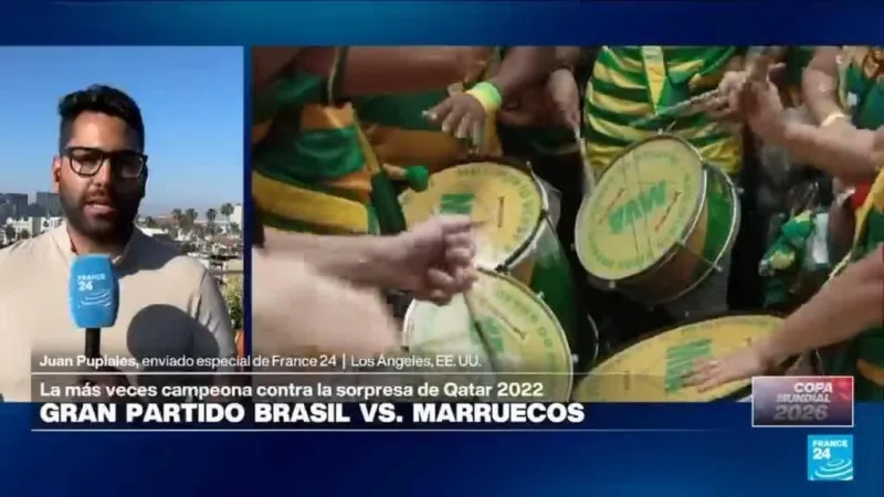 Mundial 2026: expectativas por el partido estelar de Brasil contra Marruecos