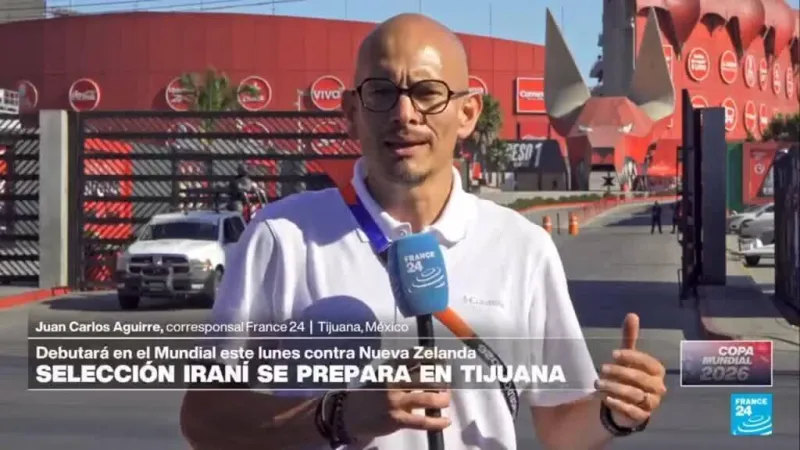 Informe desde Tijuana: Irán se prepara para jugar contra Nueva Zelanda en Los Ángeles