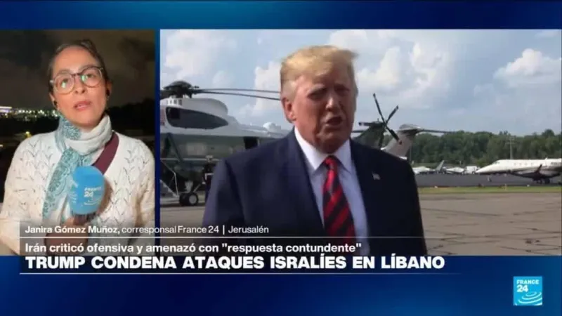 Trump insulta a Netanyahu por atacar Beirut a "horas" de un acuerdo con Irán, que sopesa responder