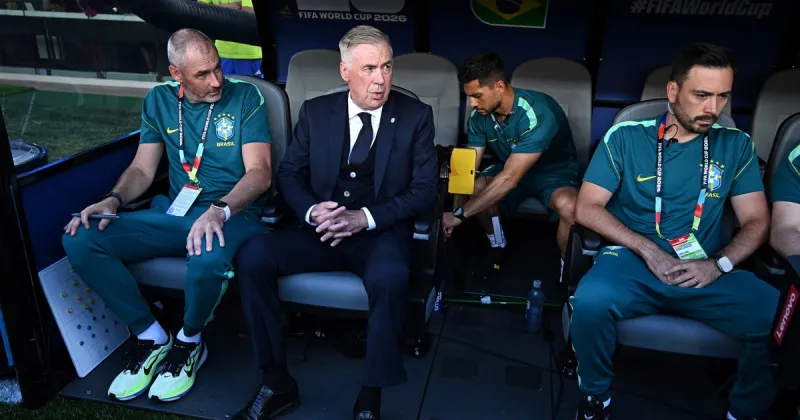 Ancelotti ve medio vaso lleno tras el debut de Brasil: "Empatar con Marruecos no es un mal resultado"
