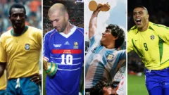 ¿Messi, Maradona o Pelé? El ranking de la BBC de las 10 leyendas de los Mundiales