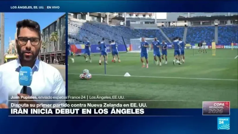 Directo Mundial y la expectativa por el debut de Irán en la Copa Mundial de fútbol