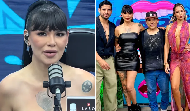 Angie Jibaja es presentada como conductora de pódcast y promete revelar secretos de su vida: “Voy a atreverme a decirlas”