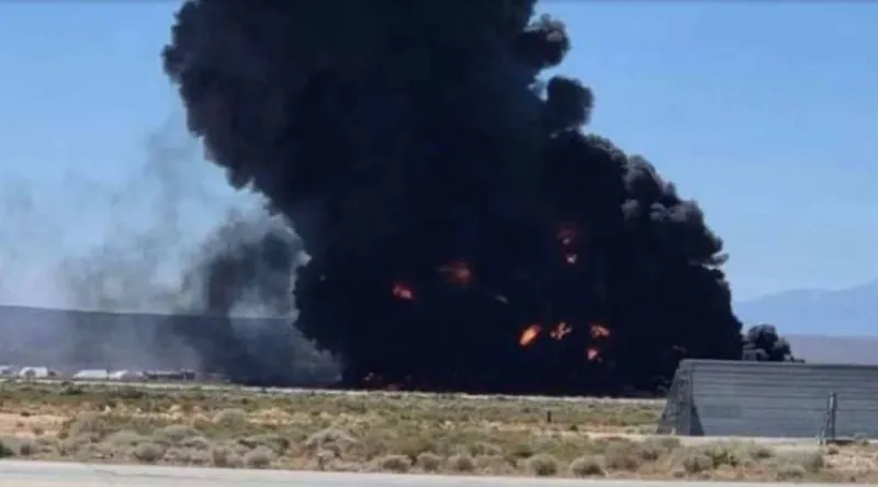 Se cree que ocho personas murieron en un accidente en la base aérea de EEUU
