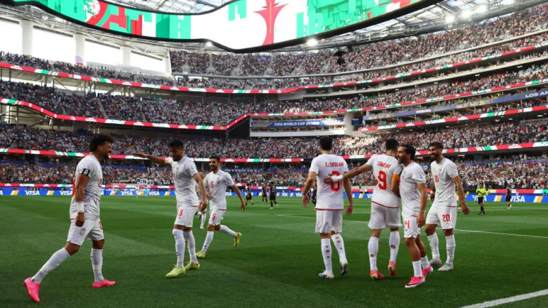 Mundial 2026: Irán y Nueva Zelanda empatan 1-1 en el primer tiempo de un partido antecedido por protestas