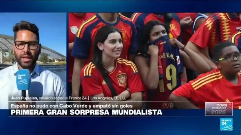 Informe desde Los Ángeles: jornada de empates en el Mundial de fútbol