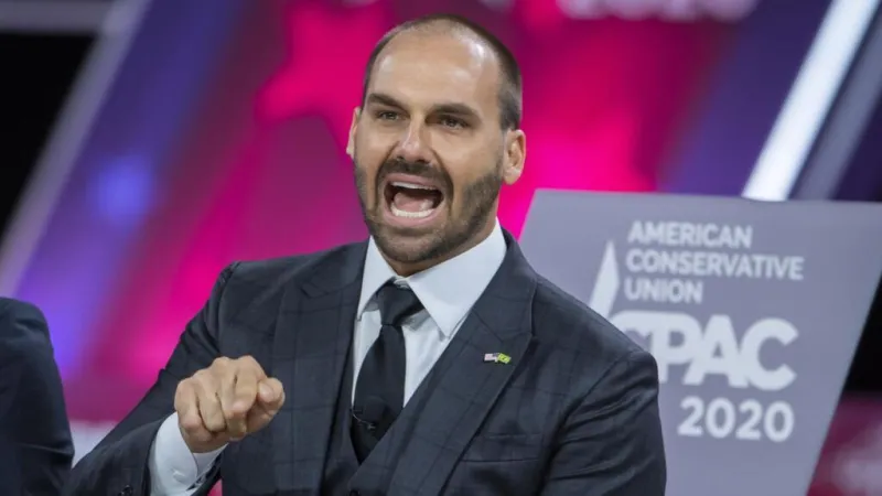 Tribunal Supremo condena a Eduardo Bolsonaro por instigar a EE. UU. a  imponer sanciones a Brasil