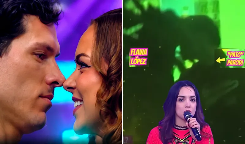 Patricio Parodi es ampayado besando a Flavia López tras protagonizar romántica escena con Rosángela Espinoza