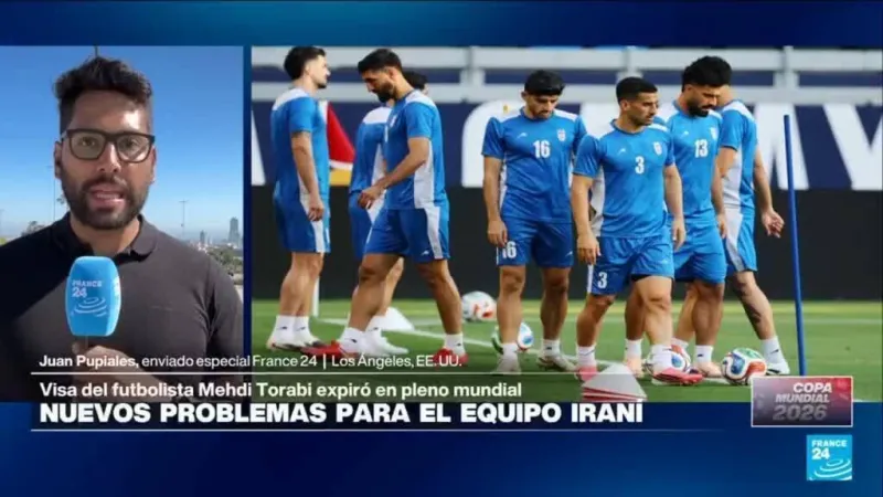 Informe desde Los Ángeles: visado de jugador iraní expiró tras partido con Nueva Zelanda