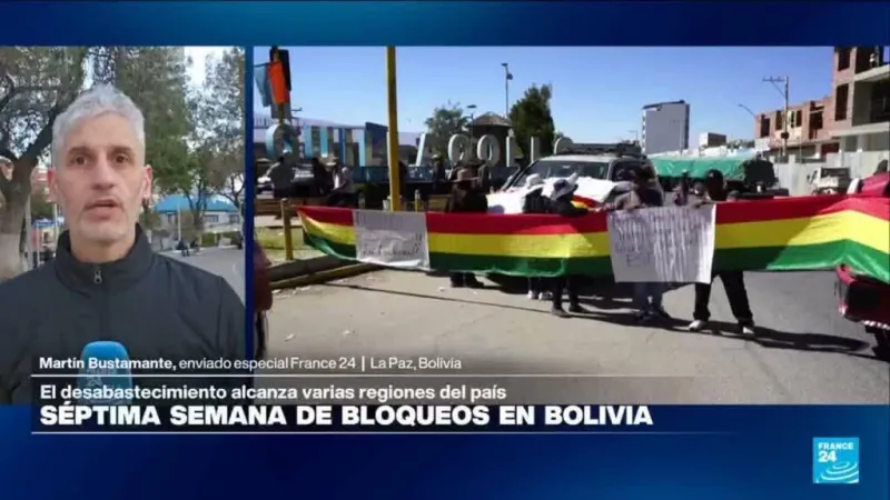 Informe desde La Paz: se cumplen siete semanas de bloqueos en Bolivia