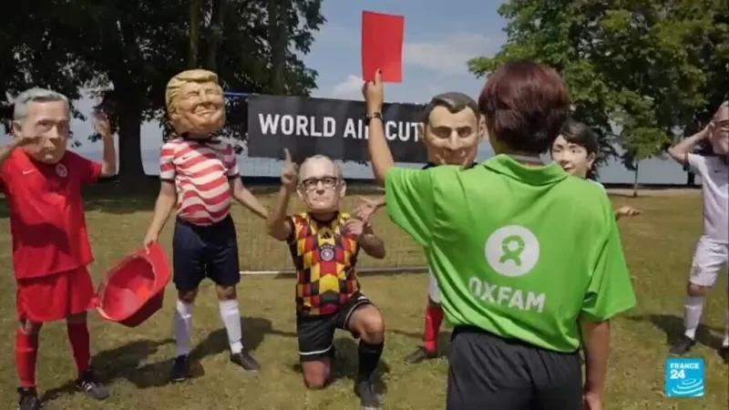 Oxfam denuncia recortes en la ayuda a países del sur global mientras transcurre cumbre del G7