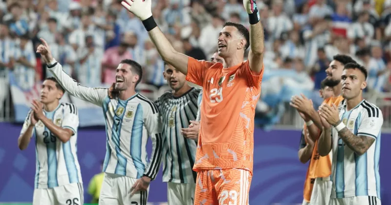 "¿Candidatos? No, amigo": el mensaje de Dibu Martínez tras el debut triunfal de Argentina en el Mundial 2026