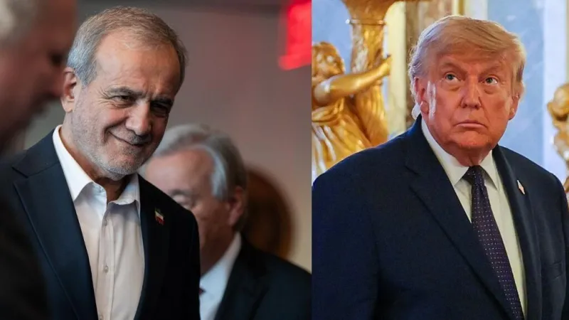 Trump y Pezeshkian firman oficialmente el texto del memorando de entendimiento entre EE. UU. e Irán