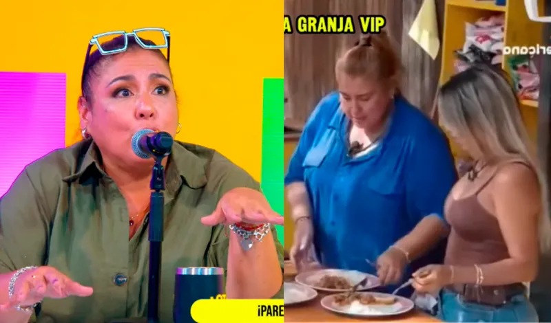Mónica Torres se justifica al verse expuesta cómo le daba las sobras del almuerzo a las ‘Víboras’ en ‘La granja VIP Perú’: “No era para ellas”