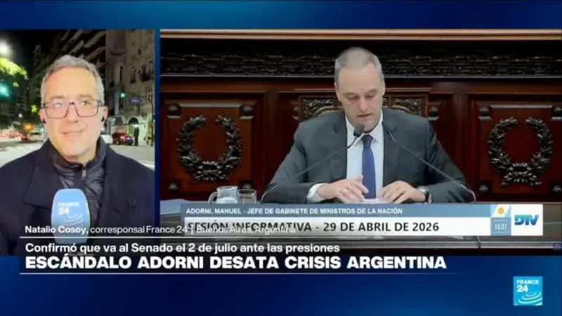 Informe desde Buenos Aires: escándalo de Manuel Adorni desata crisis en Argentina