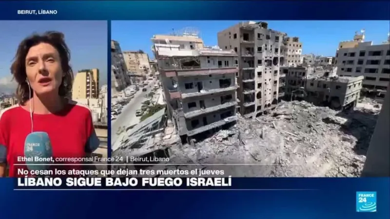 Informe desde Beirut: Israel continúa atacando Líbano pese acuerdo Irán - EE. UU.