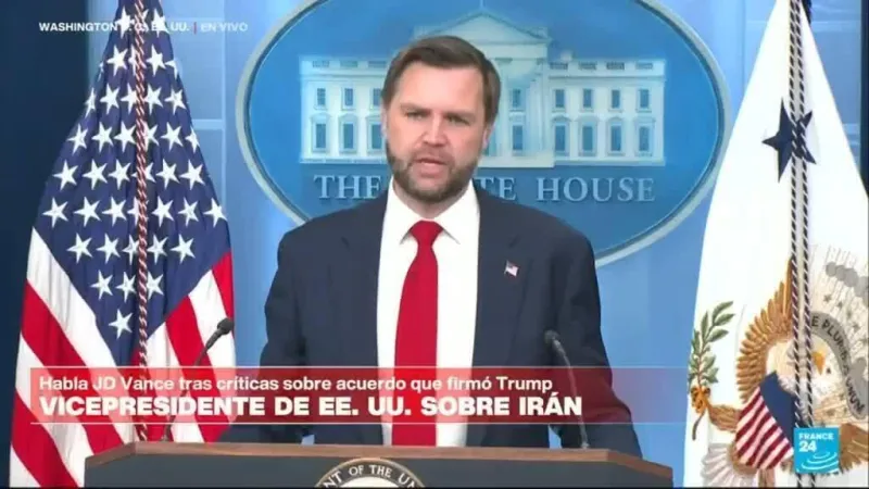 "El periodo de 60 días comienza hoy": JD Vance sobre acuerdo Irán - EE. UU.