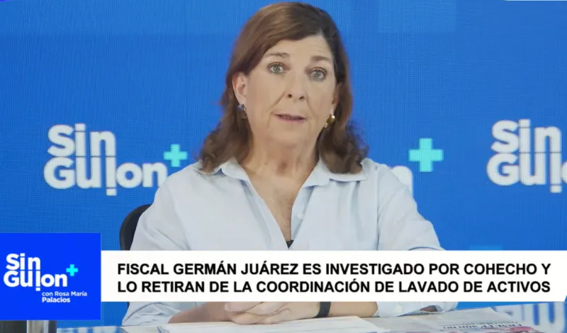 Rosa María Palacios advierte sobre el retiro del fiscal Juárez Atoche y sus riesgos para el caso Lava Jato