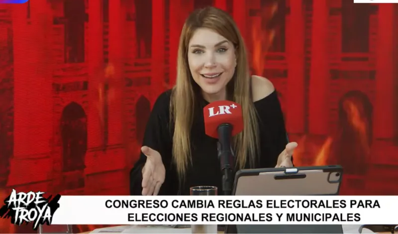 Juliana Oxenford cuestiona al Congreso por cambiar reglas electorales: "Lo que les interesa es no perder el financiamiento público"