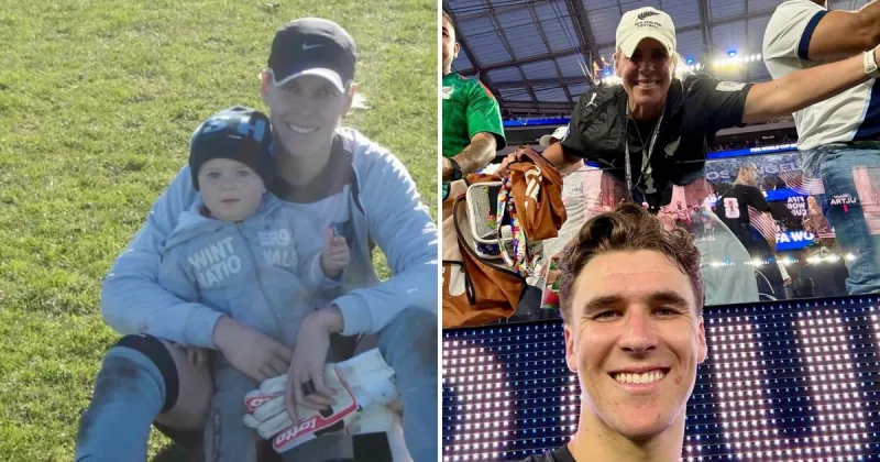 Por primera vez en la historia, una madre y su hijo jugaron un Mundial: el curioso caso de Jenny y Tyler Bindon