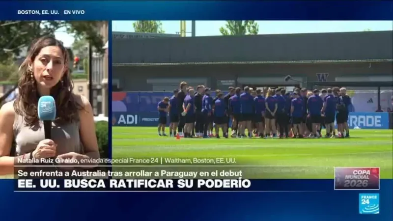 Directo Mundial y la expectativa por el encuentro EE. UU. - Australia