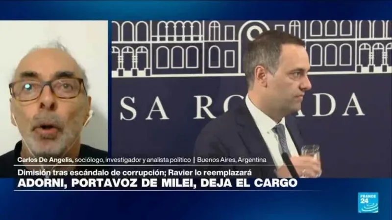 ¿Qué implica la salida de Manuel Adorni de la vocería presidencial?