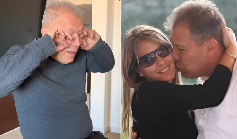 Raúl Romero rompe en llanto al recibir inesperada sorpresa junto a su esposa Carolina en Cusco: "Estoy súper emocionado"