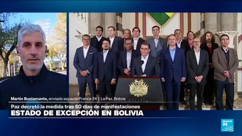 Informe desde La Paz: Rodrigo Paz declara estado de excepción pese a lograr acuerdo con la COB
