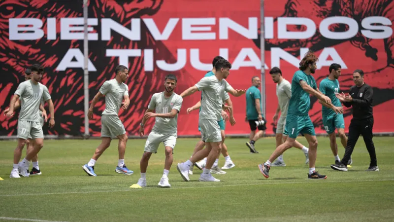 Entre Tijuana y EE. UU., así sortea la selección de Irán su odisea para jugar el Mundial 2026
