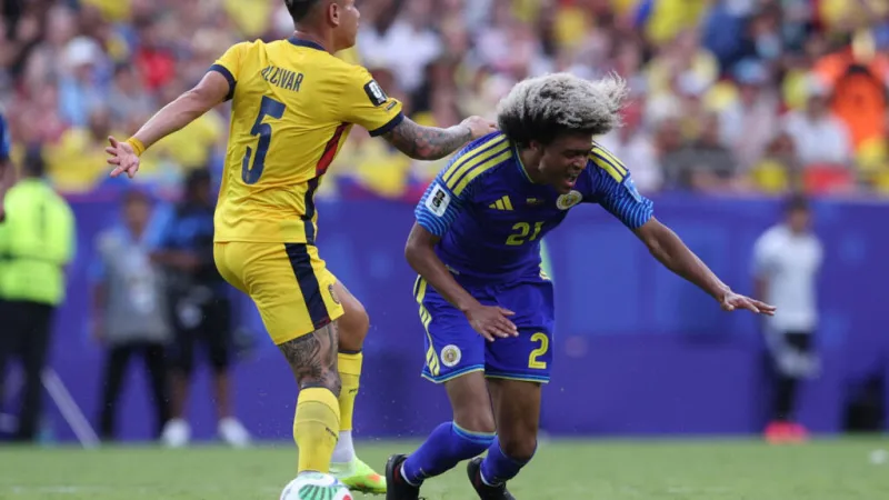 Ecuador y Curazao empatan sin goles al cierre del primer tiempo