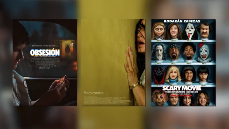 'Obsesión', 'Backrooms' y 'Scary Movie 6': el terror domina la taquilla mundial
