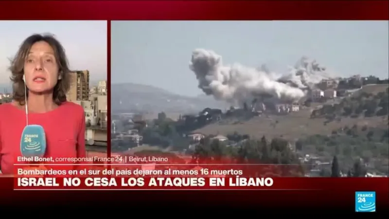 Israel no cesa ataques en Líbano pese a acuerdo entre Irán y EE. UU.