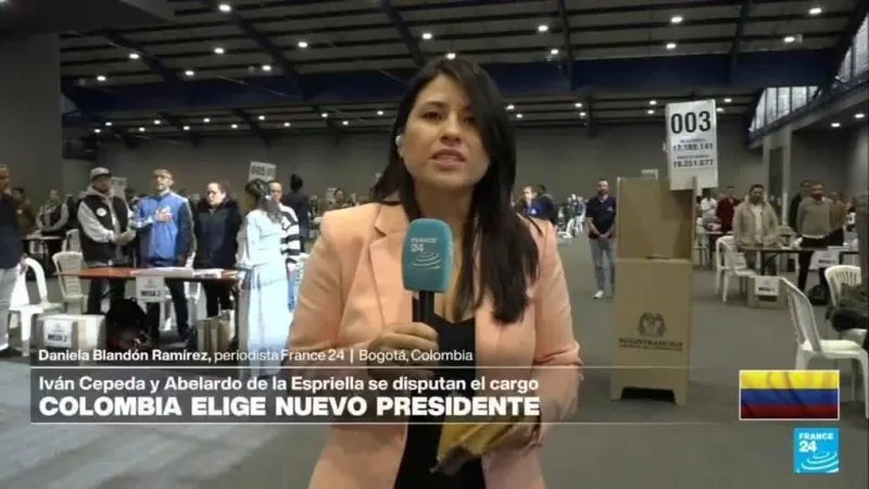 Informe desde Bogotá: abren las urnas de una polarizada segunda vuelta presidencial en colombia